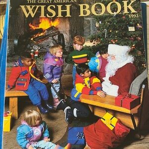 Vintage collectors 1992 sears wishbook. Excellent condition.
